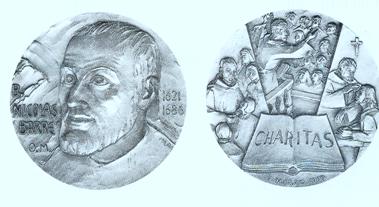 Medalla beatificacion Barré