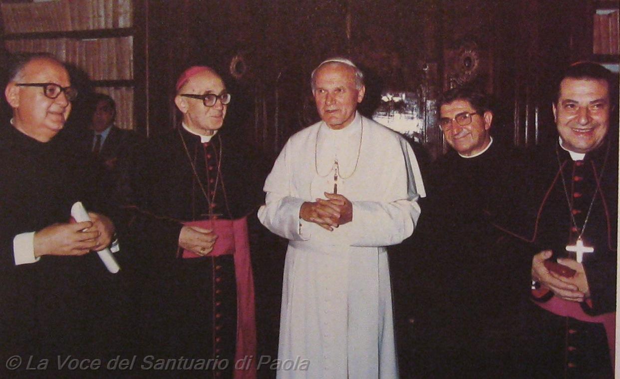 Visita a Paula de Juan Pablo II